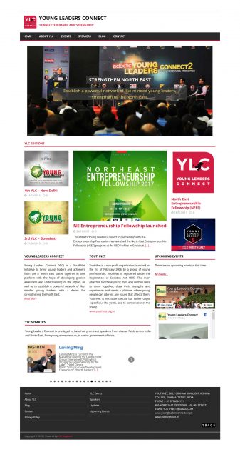 Young leaders connect website