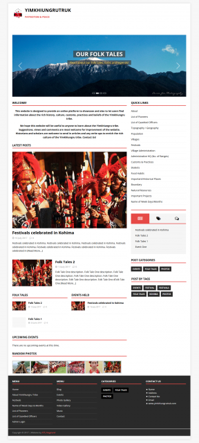 Yimkhiungrutruk website by ATS Website Design and Development Nagaland