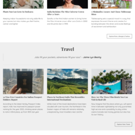 jujulum – Lifestyle Blog Website Design Nagaland