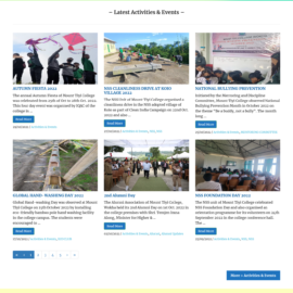 MTC – College Website (Website Design Nagaland)